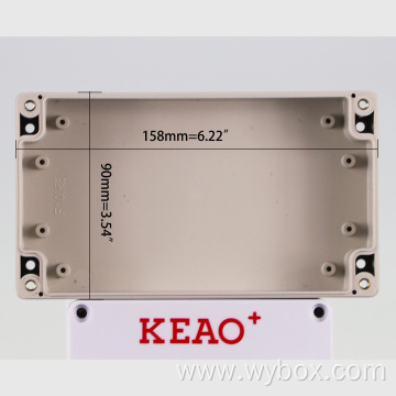 Waterproof electronic enclosure abs outdoor telecom enclosure waterproof junction box ip65 enclosure PWP110 size:158*90*47mm